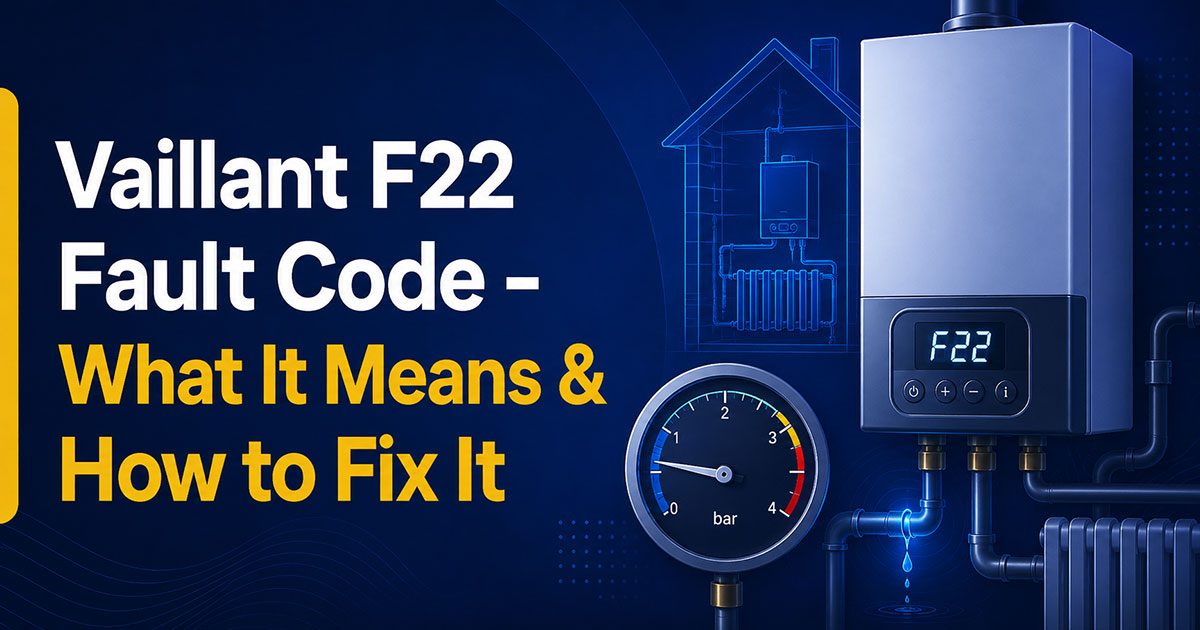 Blog Vaillant F22 Fault Code