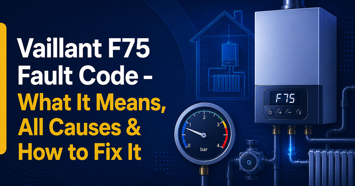 Blog Vaillant F75 Fault Code