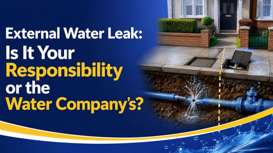 External Water Leak: Is It Your Responsibility or the Water Company's?